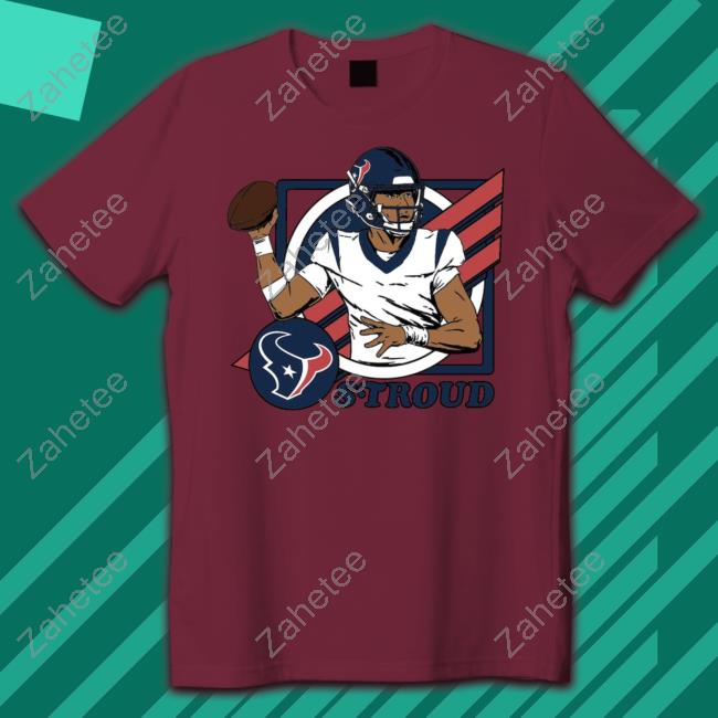 Cj Stroud Houston Texans Homage 2023 Nfl Draft First Round Pick Caricature  T-shirt