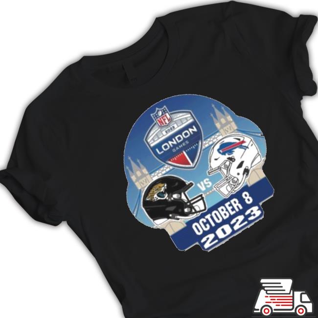 Bills London Game Matchup October 8 2023 Jacksonville Jaguars Vs Buffalo  Bills Shirt