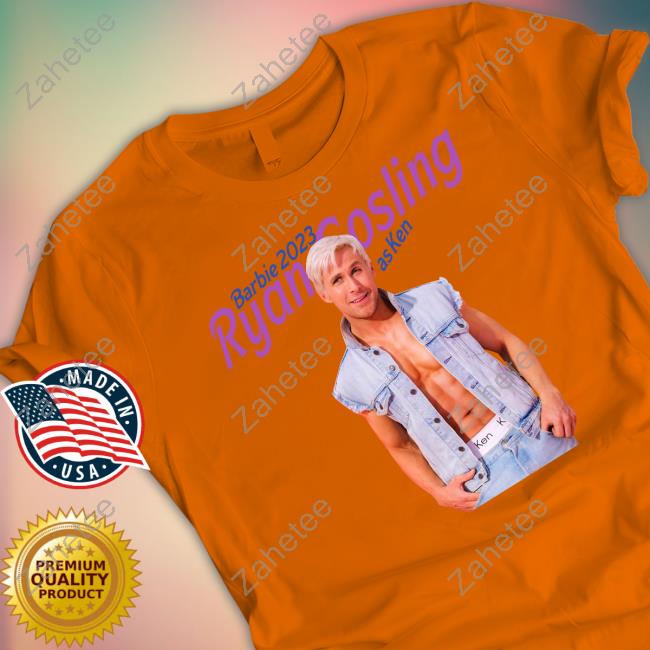 Eva Mendes Ryan Gosling Barbie 2023 As Ken Shirt